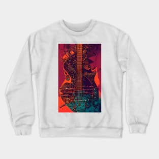 Guitar Under Construction Crewneck Sweatshirt